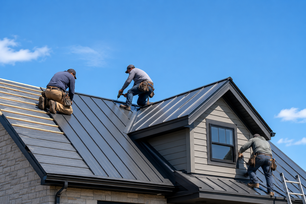 Metal Roofing Services Available